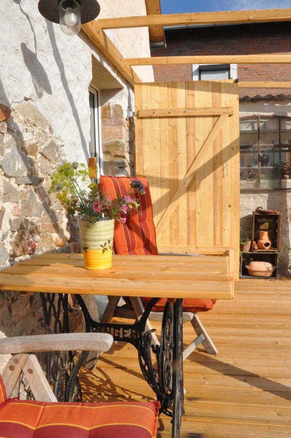 Pension "Seeblick" Am Stelzenhaus Dornburg  Ngoại thất bức ảnh