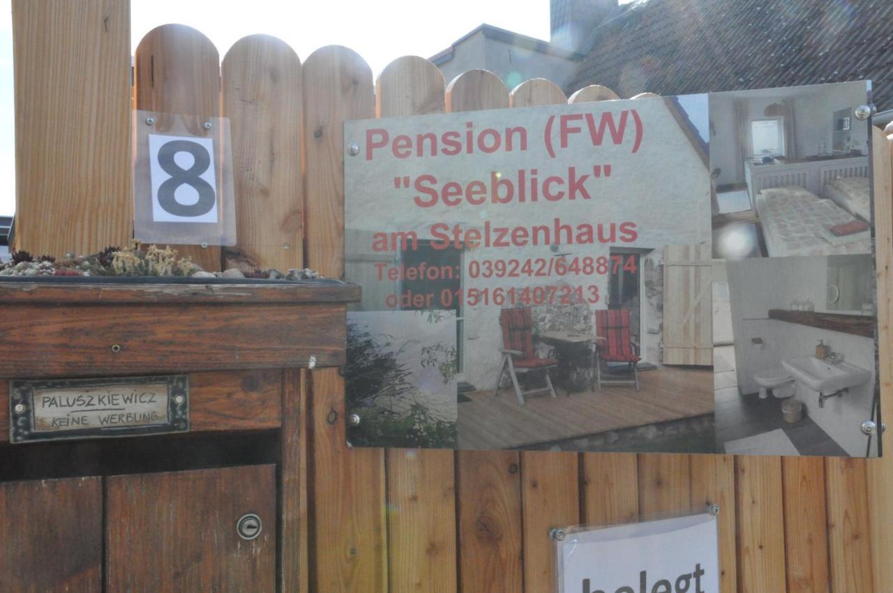 Pension "Seeblick" Am Stelzenhaus Dornburg  Ngoại thất bức ảnh